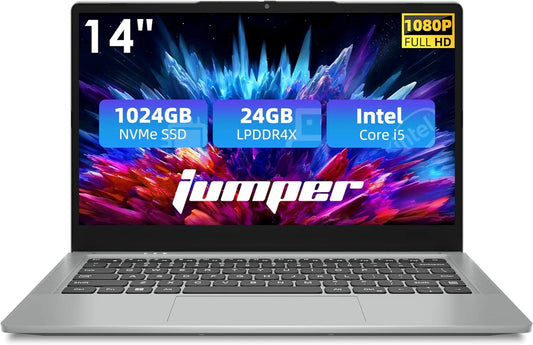 14In Gaming Laptop 24GB LPDDR4X 1024GB SSD Computer with 4-Core Intel I5, 1920*1080 IPS FHD
