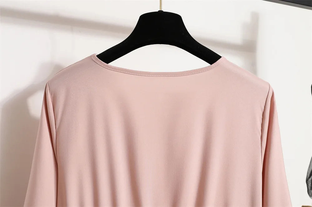 Women Eid Muslim Abaya Dubai Ruffles Spliced Arab Puff Sleeve Morocco Tight Waist Vestidos Solid Color Dress Casual Slim Fit